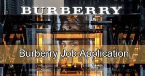 burberry carreers|burberry job offer.